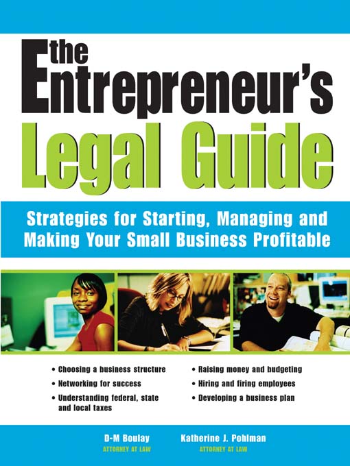 Cover image for Entrepreneur's Legal Guide